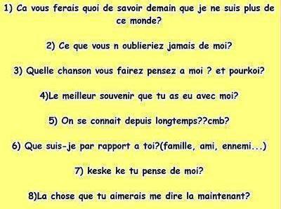 questions et reponses